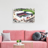 Anfield Stadium Liverpool - Artistic Watercolour Leinwanddruck (Insitu (Wohnzimmer))
