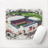 Anfield Stadium Liverpool - Artistic Watercolour Mousepad (Mit Mouse)