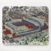 Anfield Stadium Liverpool - Artistic Watercolour