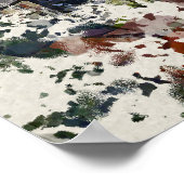 Anfield Stadium Liverpool - Artistic Watercolour Poster (Ecke)