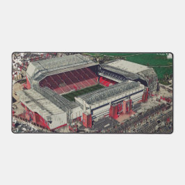 Anfield Stadium Liverpool - Artistic Watercolour Schreibtischunterlage