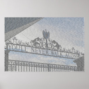 Anfield-Tore Liverpool-FCS Poster