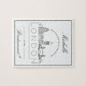 Anforderung eines kreativen Brautparty | Komm mir Puzzle (Horizontal)