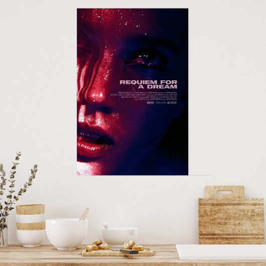 Anforderung für einen Traum Poster (Küche)