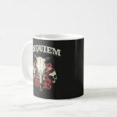 Anforderung - Gothic Streetwear Design Kaffeetasse (Vorderseite Links)