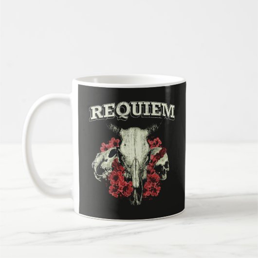 Anforderung - Gothic Streetwear Design Kaffeetasse (Links)