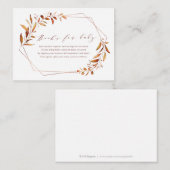 Anforderung moderner geometrischer Bücher für die  Begleitkarte (Vorne/Hinten)