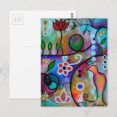 ANFORDERUNG VON PÄCHERN POSTKARTE (Vorne/Hinten)