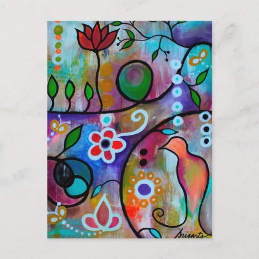 ANFORDERUNG VON PÄCHERN POSTKARTE (Vorderseite)