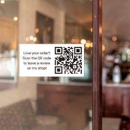 Anforderung zur Überprüfung von Unternehmen mit QR Aufkleber