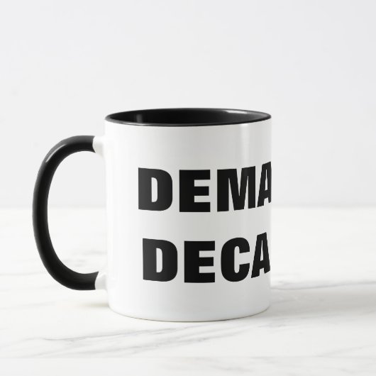 ANFORDERUNGSDECADENCE TASSE (Links)