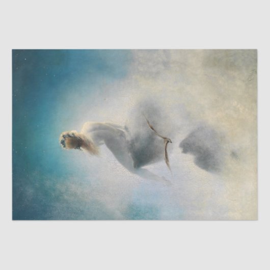 Anfrage an die Sterne (1901) von Karl Wilhelm Seidenpapier (Vorderseite)