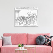 Anfrage an einen Mintmaker, c.1500 Leinwanddruck (Insitu (Wohnzimmer))