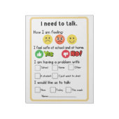 Anfrage des Beraters zum Primärleser Notizblock (Rotiert)