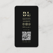 Anfrage: Earthangel Esthetics Glow Script Visitenkarte (Rückseite)