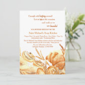 Anfrage für Bäckereiartikel Einladung (Stehend Vorderseite)