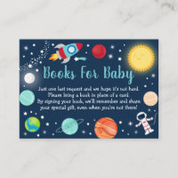 Anfrage für das Baby Shower Book der Raumschiff Pl