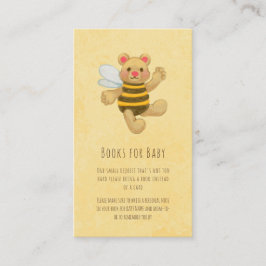 Anfrage für das Baby Yellow Honey Bear Bear Baby Begleitkarte