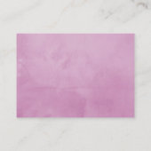 Anfrage für das Babybett Violet und Sage Floral Begleitkarte (Rückseite)