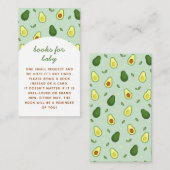 Anfrage für das Babyduschenbuch "Holy Guacamole Av Begleitkarte (Vorne/Hinten)