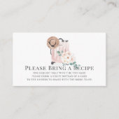 Anfrage für das Brautparty eines rosa Koffer Begleitkarte (Vorderseite)