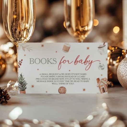 Anfrage für das Santa Baby Showbook Begleitkarte