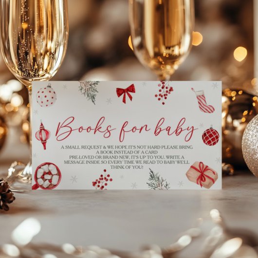 Anfrage für das Santa Baby Showbook Begleitkarte