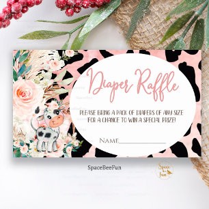 Anfrage für den Einzug des "Holy Cow Baby Shower G Begleitkarte