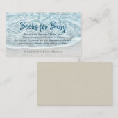 Anfrage für die Duschbücher des tropischen Ocean B Visitenkarte (Vorne/Hinten)