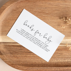 Anfrage für ein einfaches Kinderduschbuch Begleitkarte