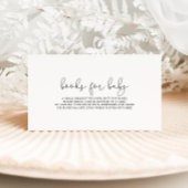 Anfrage für ein einfaches Kinderduschbuch Begleitkarte