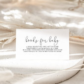 Anfrage für ein einfaches Kinderduschbuch Begleitkarte