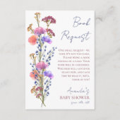 Anfrage für ein zartes Akrylbuch Begleitkarte (Vorderseite)