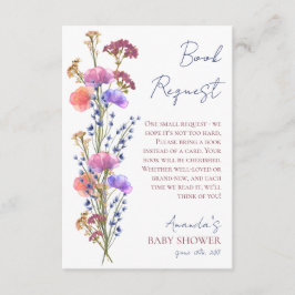 Anfrage für ein zartes Akrylbuch Begleitkarte