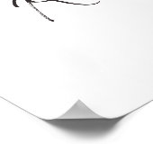 Anfrage für Petal Prosecco Brautparty Poster (Ecke)