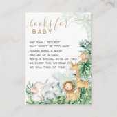 Anfrage für Safari Baby Animals Baby Showroom Begleitkarte (Vorderseite)