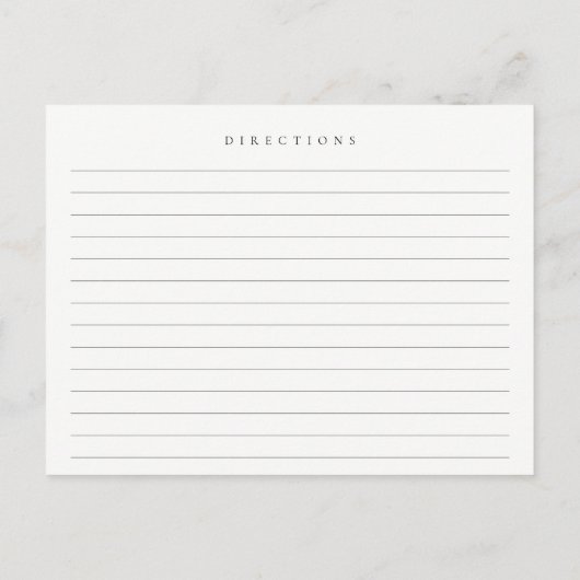 Anfrage nach einem Rezept für ein Brautparty mit m Postkarte (Rückseite)