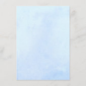 Anfrage nach Rezept - Blaue Peonie Begleitkarte (Rückseite)