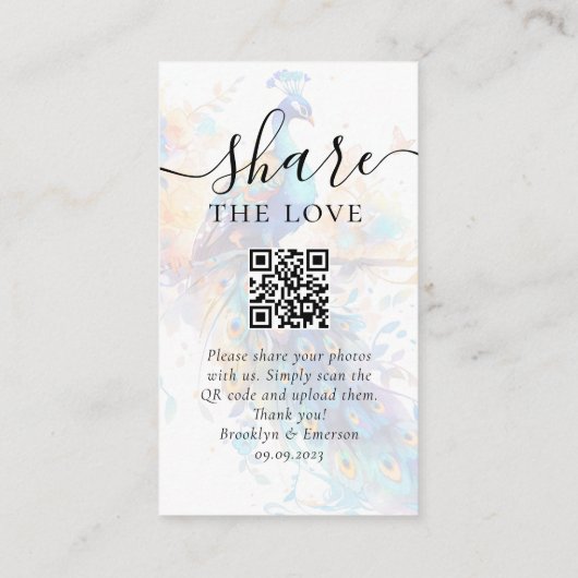 Anfrage QR-Code für die gemeinsame Nutzung von Hoc Begleitkarte (Rückseite)