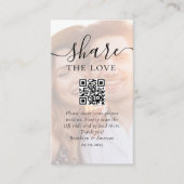 Anfrage QR-Code für die gemeinsame Nutzung von Hoc Begleitkarte (Vorderseite)