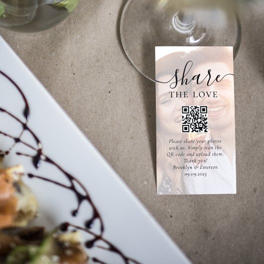 Anfrage QR-Code für die gemeinsame Nutzung von Hoc Begleitkarte