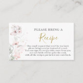 Anfrage zur Rezeptionskarte für das Brautparty But Begleitkarte (Vorderseite)