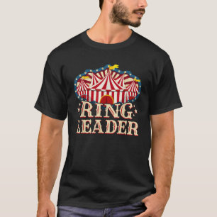 Anführer Vintage-Zirkus Geburtstagsfeier im Themen T-Shirt