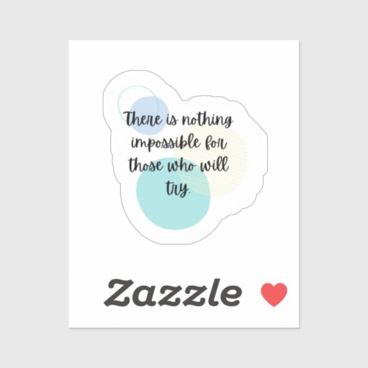 Anführungsaufkleber Aufkleber (Blatt)