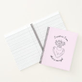 Anführungsheft, motivierend Zeitschrift Notizblock (Innenseite)