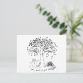 Anführungskarte für Inspiration Postkarte (Stehend Vorderseite)