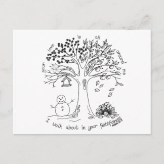 Anführungskarte für Inspiration Postkarte