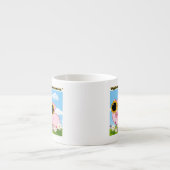 Anführungsschwein - Ferkel bei Kälte Espressotasse (Vorderseite)