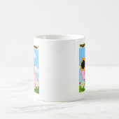 Anführungsschwein - Ferkel bei Kälte Kaffeetasse (Mittel)