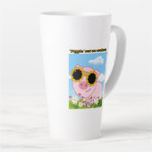 Anführungsschwein - Ferkel bei Kälte Milchtasse (Rechte Ecke)